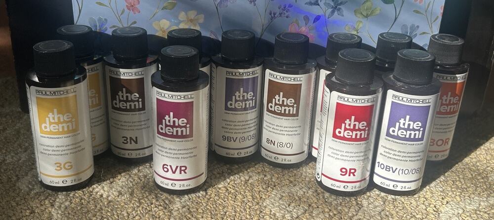 Lot of 12 Paul Mitchell The Demi-Permanent Hair Color See Description